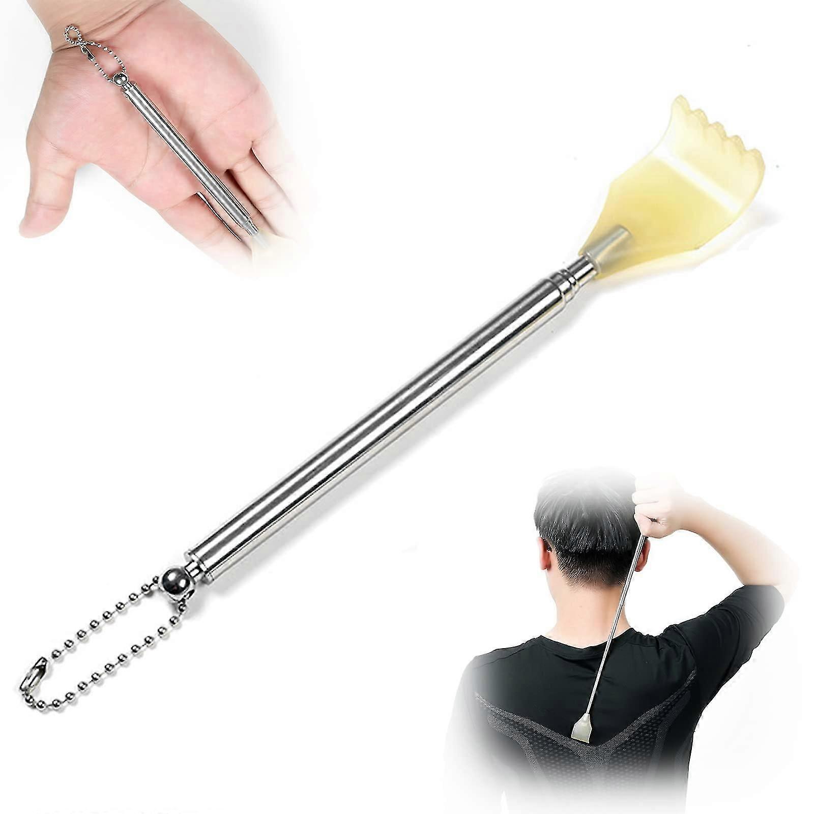 Pcs Hand Back Scratcher, Back Scratcher, Back Scraper Hand, Packaged Back Scratcher, Portable Extendable Back Scratcher compatible Head, Back, Leg And