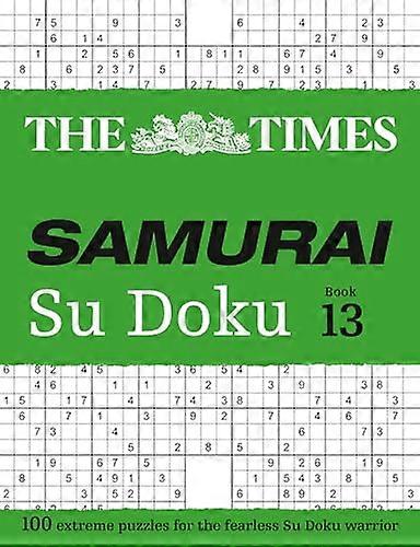 صحيفة تايمز ساموراي سودوكو 13: 100 لغز متطرف لمحارب سودوكو الشجاع (صحيفة تايمز سودوكو)