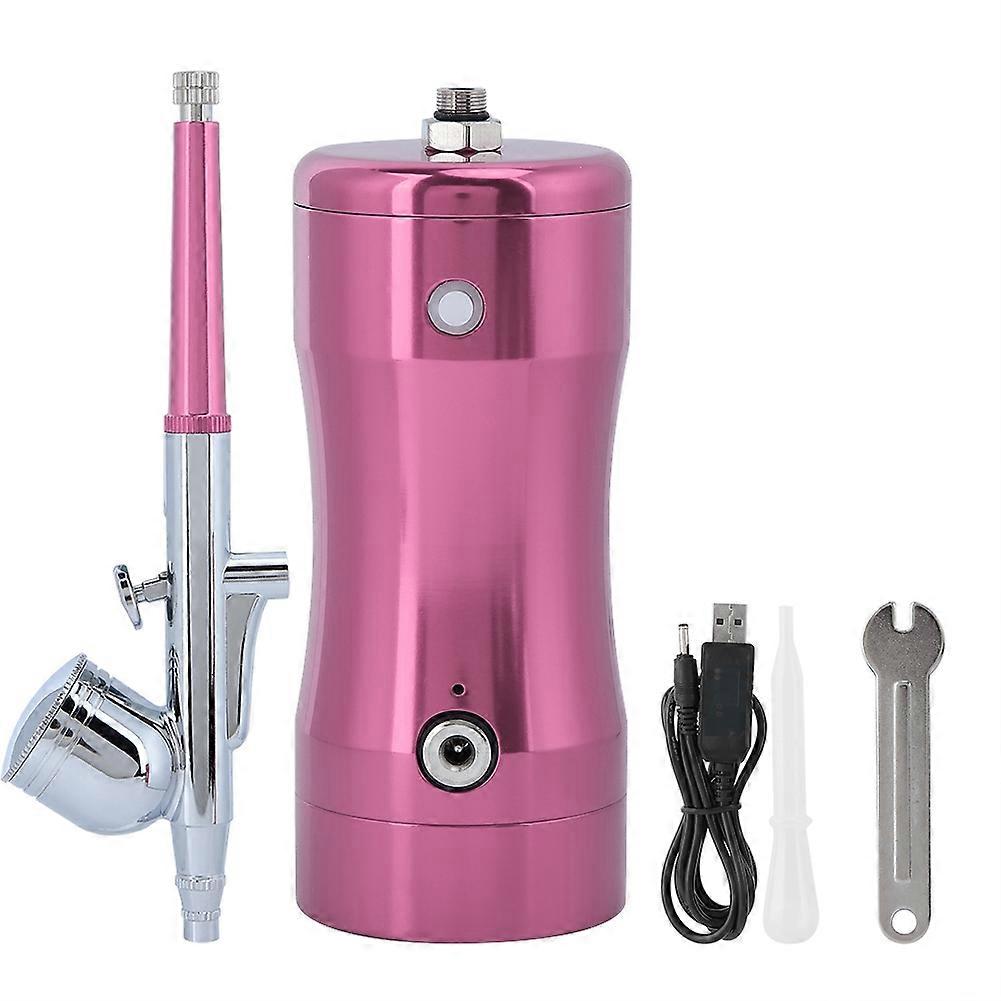 G12-pumppu + 0,3 mm:n mini-airbrush-sarja Spray Airbrush Set Taidemaalaustyökalut + puhdistustyökalut