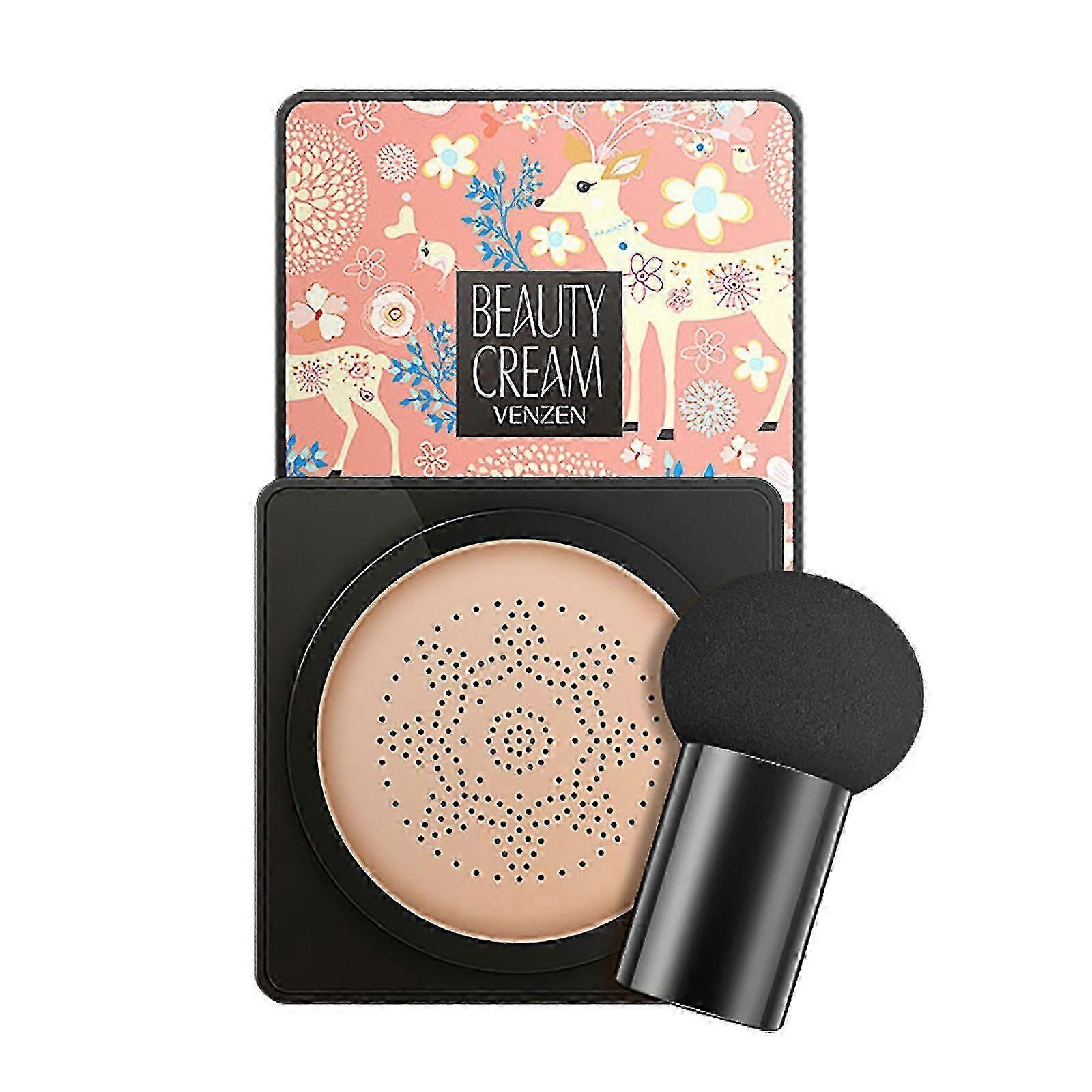 Cushion B.b Cream Waterproof Brightens Foundation+mushroom Sponge Coverage  D