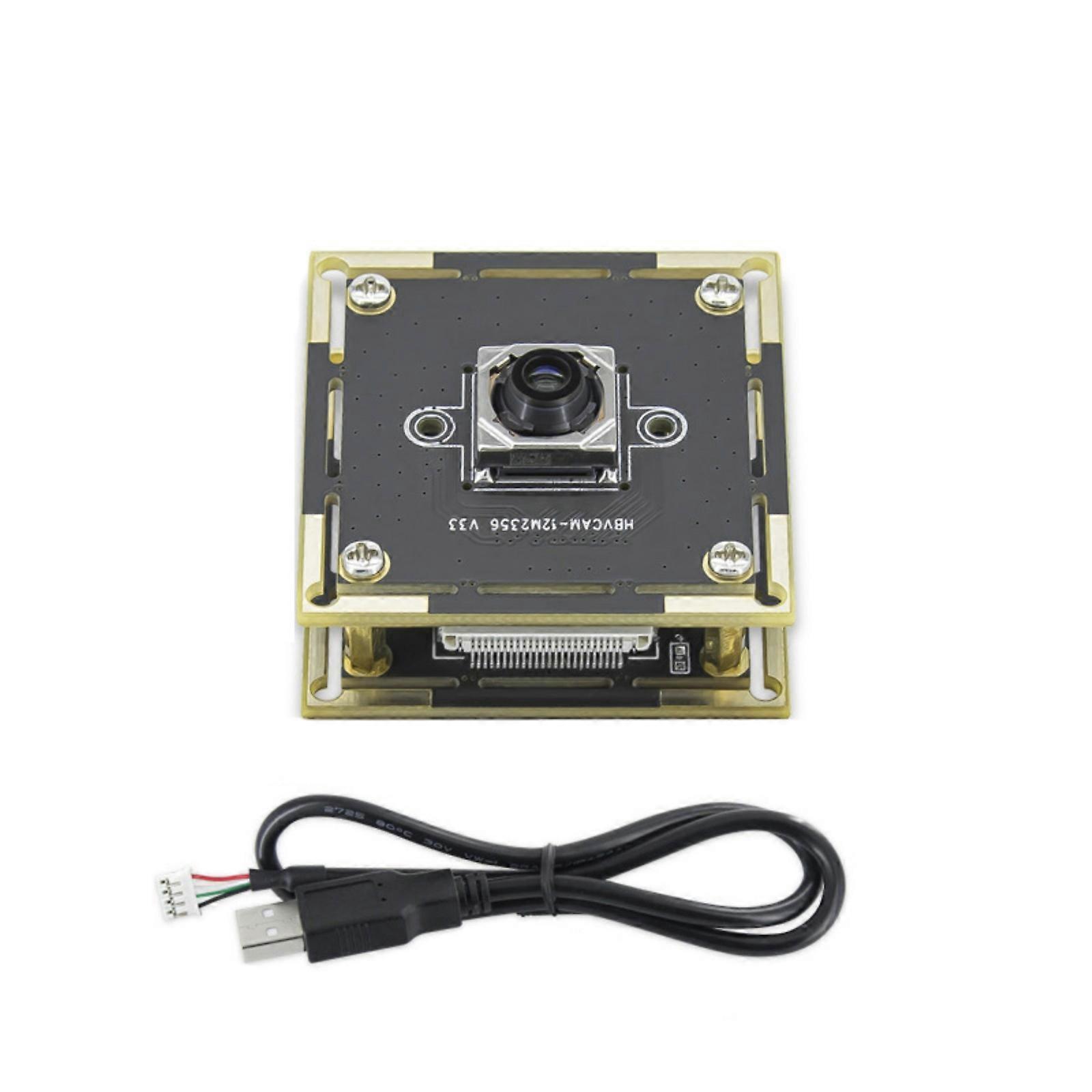 High Clear 12MP USB Camera Board with Manual Focusing for Machine Sight Applications 3840x2160 MJPEG 30FPS Cameras