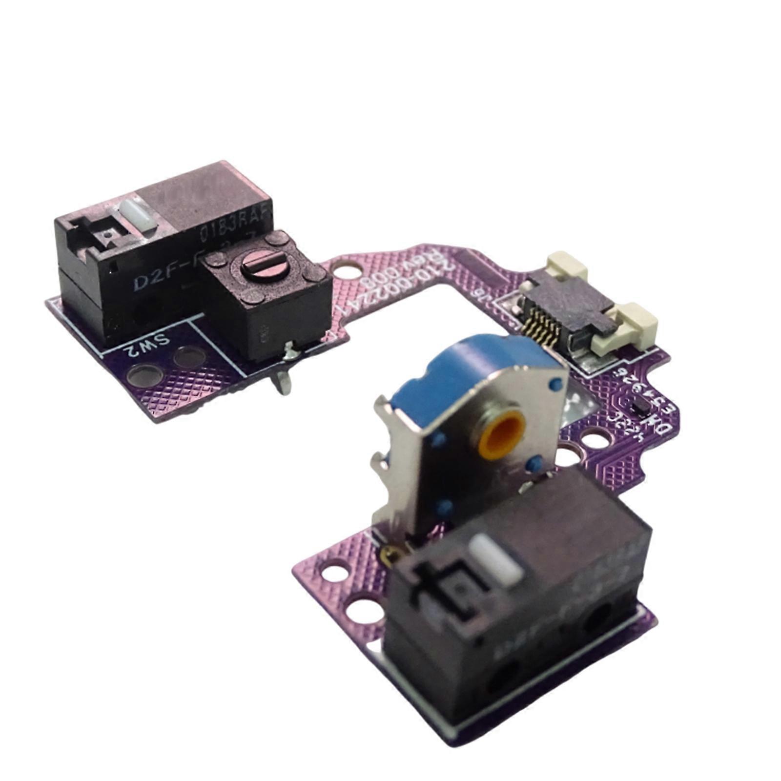 Game Mouse Mainboard Microswitch Board For GProX Superlight Mouse Microswitch Button Board with Dustproof Mouse Encoders