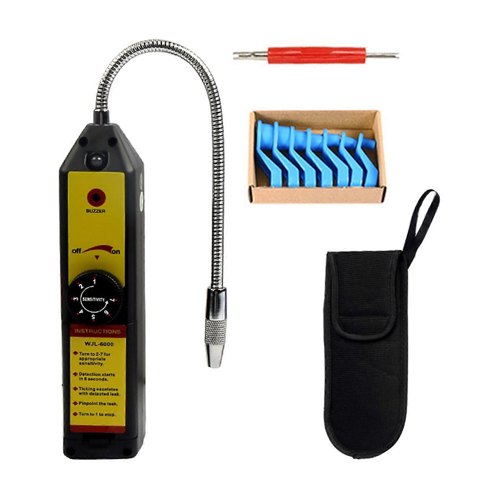 Freons LeakDetector Refrigerant Halogen LeakDetector Air ConditionerR22 R410A R134A R1234YF HCFCs GasTester