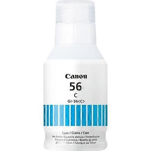 Ink Bottle - CANON - GI-56BK - Cyan - MAXIFY GX Compatibility - (4430C001)