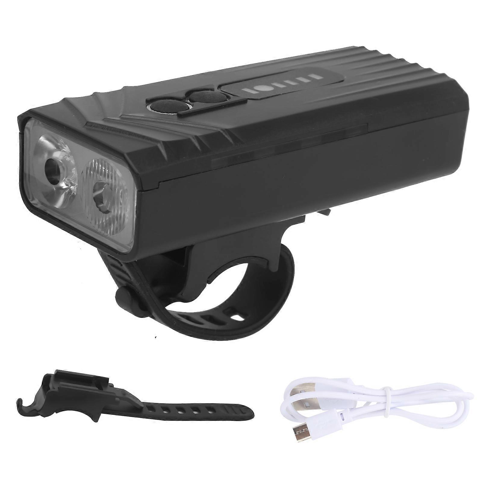 Multifunctional Bicycle Headlight USB Rechargeable Cycling Light Waterproof Bicycle Light