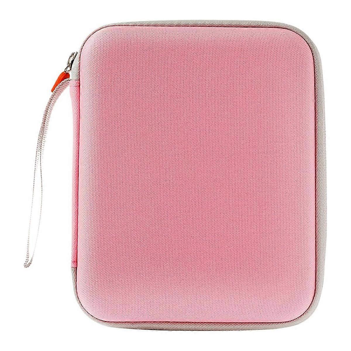 Card Case Holder for Player Card Binder Album Pouch Storage Organizer Sleeves Soft Zipper Folder Pink