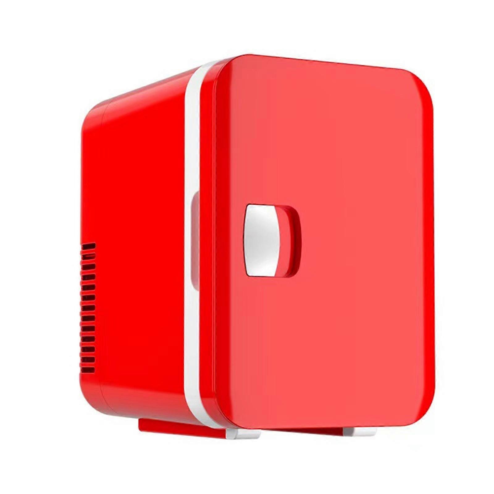 Réfrigérateur portable 6L, petit appareil de refroidissement idéal pour les cosmétiques, les aliments et les boissons. Parfait pour la maison, les voyages ou le travail. Multicolore.
