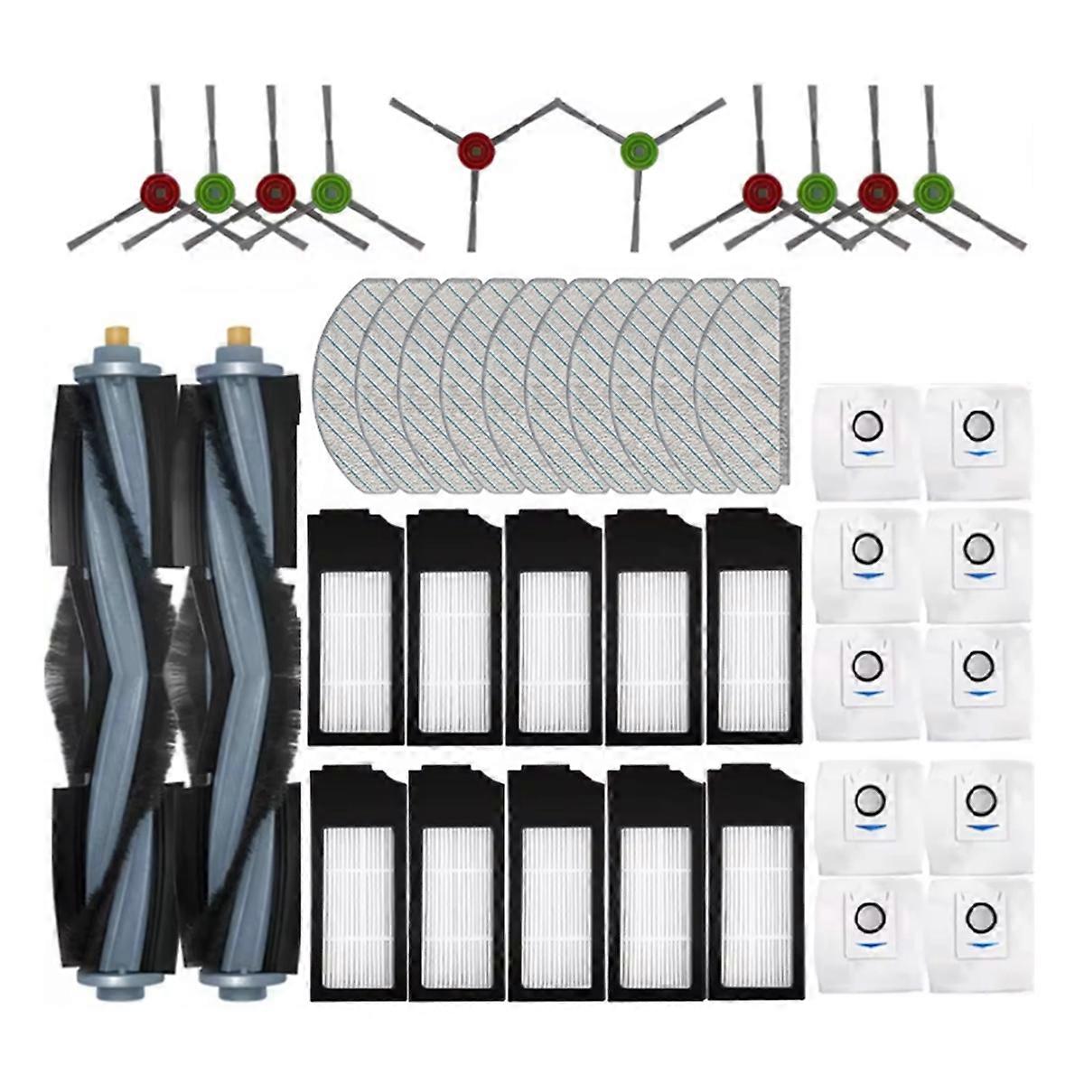 42PCS for T10 PLUS/X1 PLUS Robot Vacuum Spare Parts B