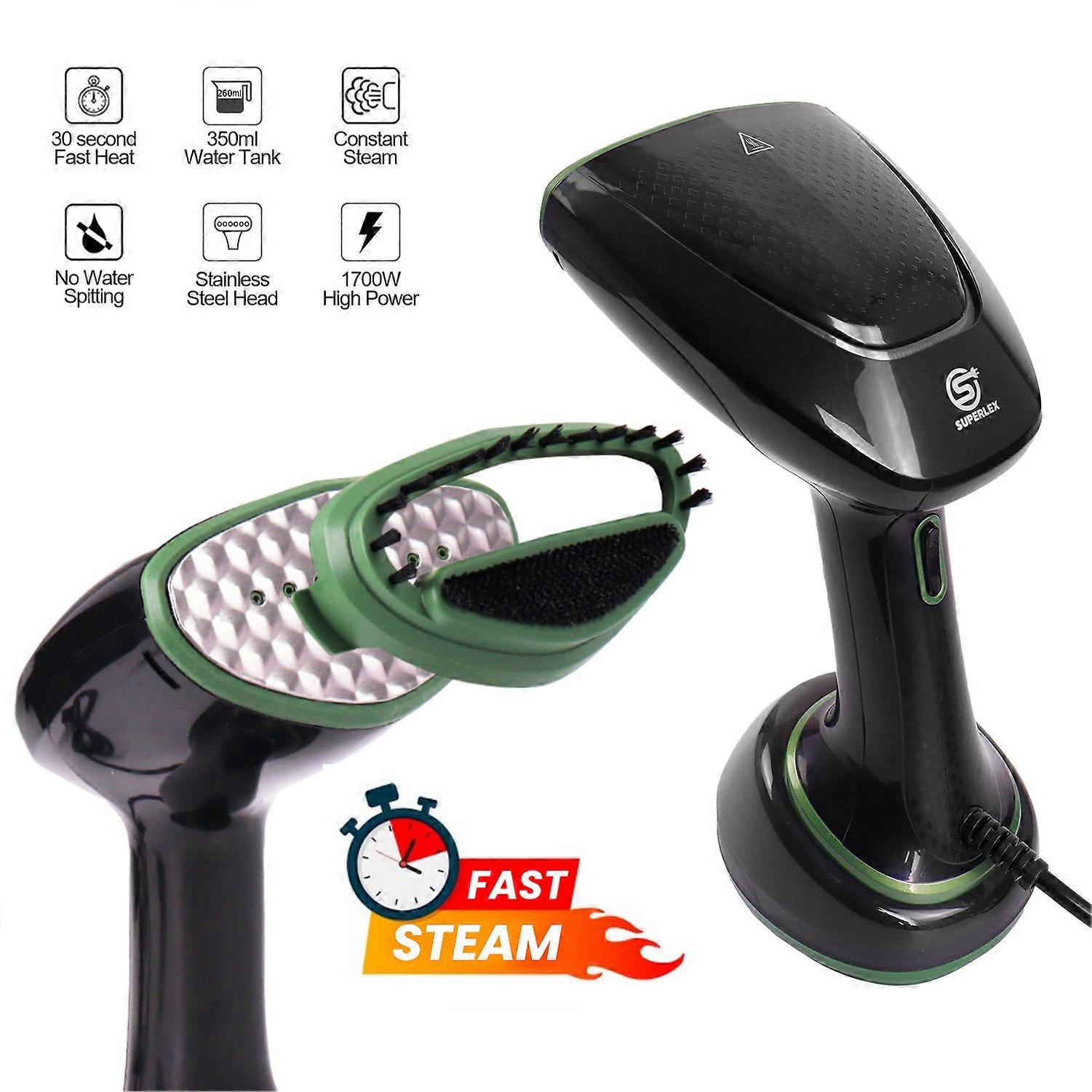 2 Pack Handheld Garment Steamer: Portable Wrinkle Solution