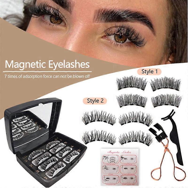 INF Natural Look Magnetic Eyelashes for Easy Application