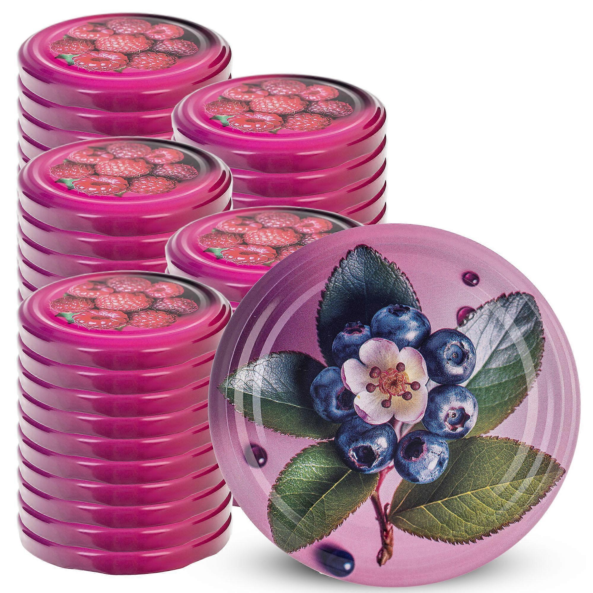 KADAX 50x Tapas de tarro fi 82 Tapas de tarros Tapas conservas