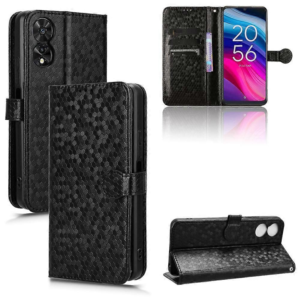 Honeycomb Dot Texture Leather Phone Case