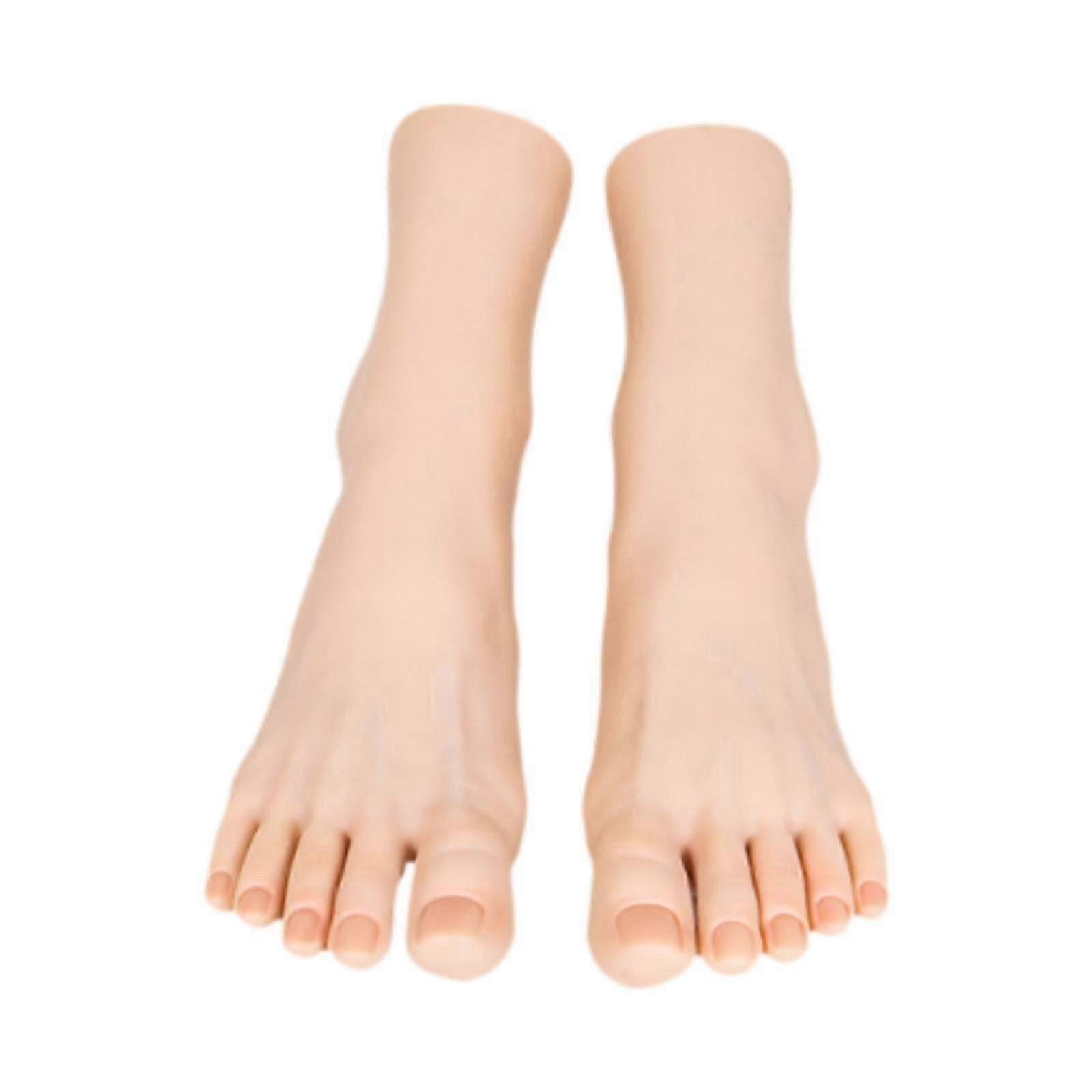 Women Mannequin Feet Display Realistic Foot Model for Socks Home Art Sketch