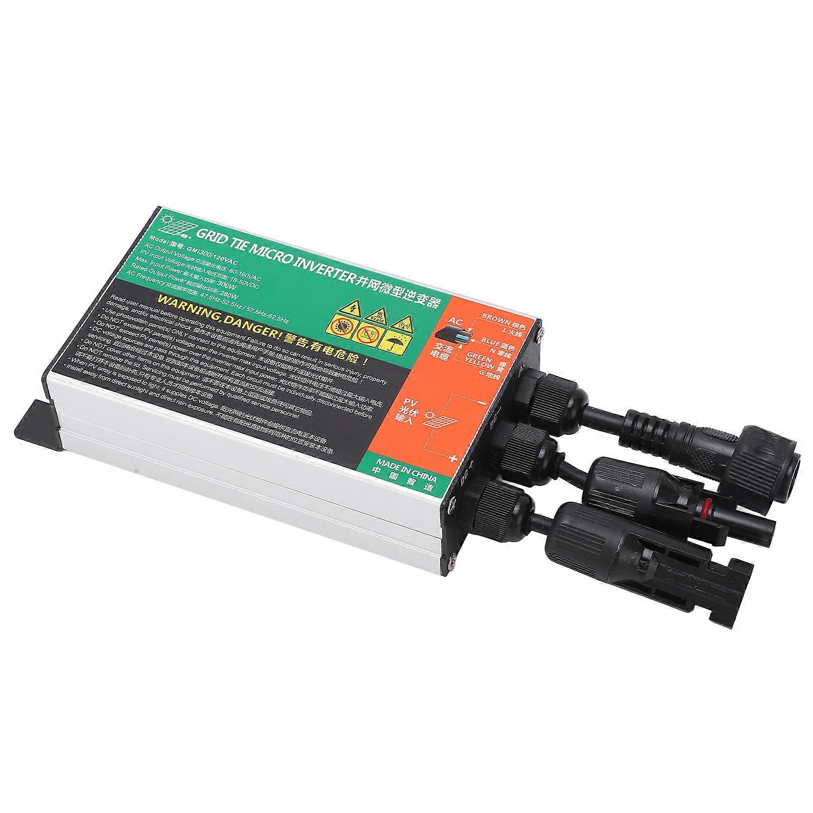 Solar Micro Inverter GMI PV IP55-beskyttelse Sikker effektiv Grid Tie Microinverter for lite solsystem AC 110V