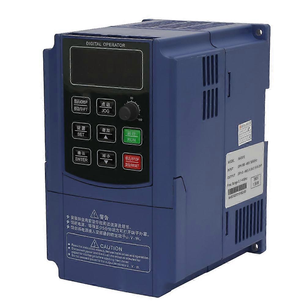 380V 1.5KW Three Phase Input Three Phase Output Frequency Converter VFD