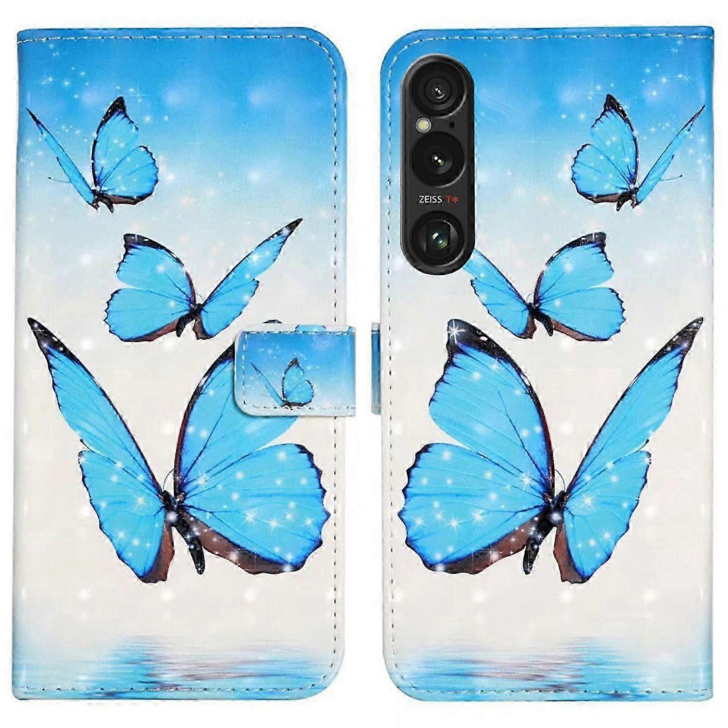 For Sony Xperia 1 VI Case 3D Creative Pattern PU Leather Stand Phone Cover