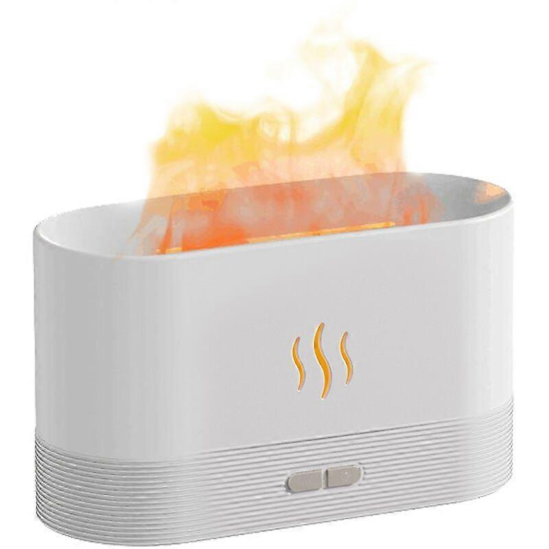 180ML Flame Aroma Diffuser 3D Simulation USB Flame Humidifier Mode