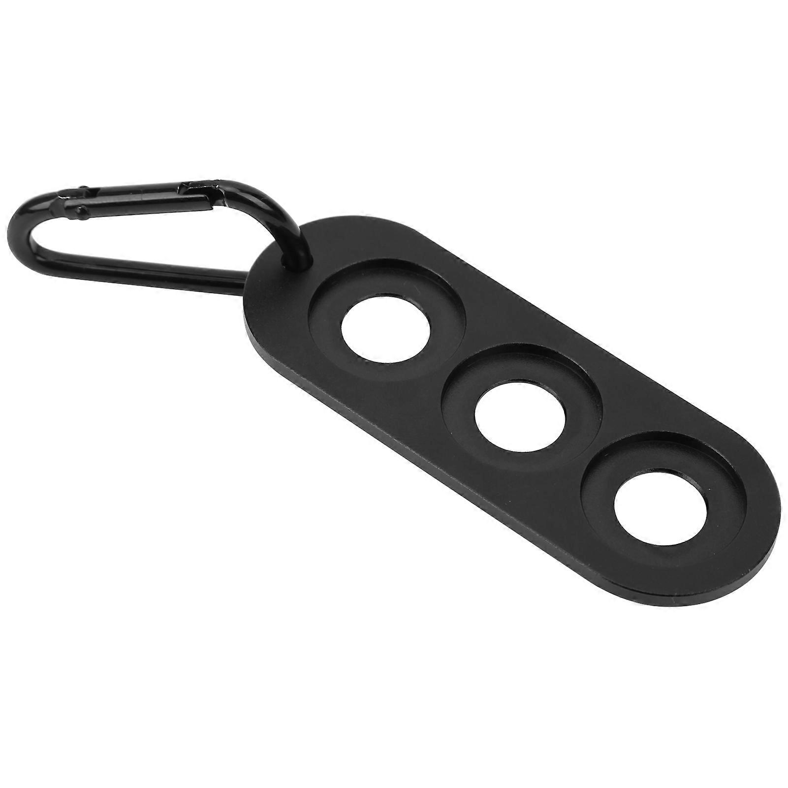 Cue Joint Protector Clip 3-Hole Aluminum Pool Table Stick 8.9cm