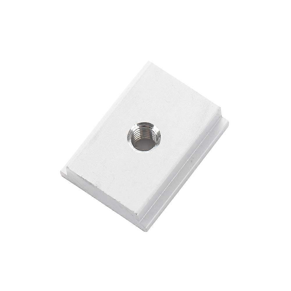 10Pcs T Sliding Nuts, T Slot Nut for T Track, Aluminum Alloy T Slider Woodworking Tool Slot Fastener T Track Slider Sliding Nut (10pcs M8)