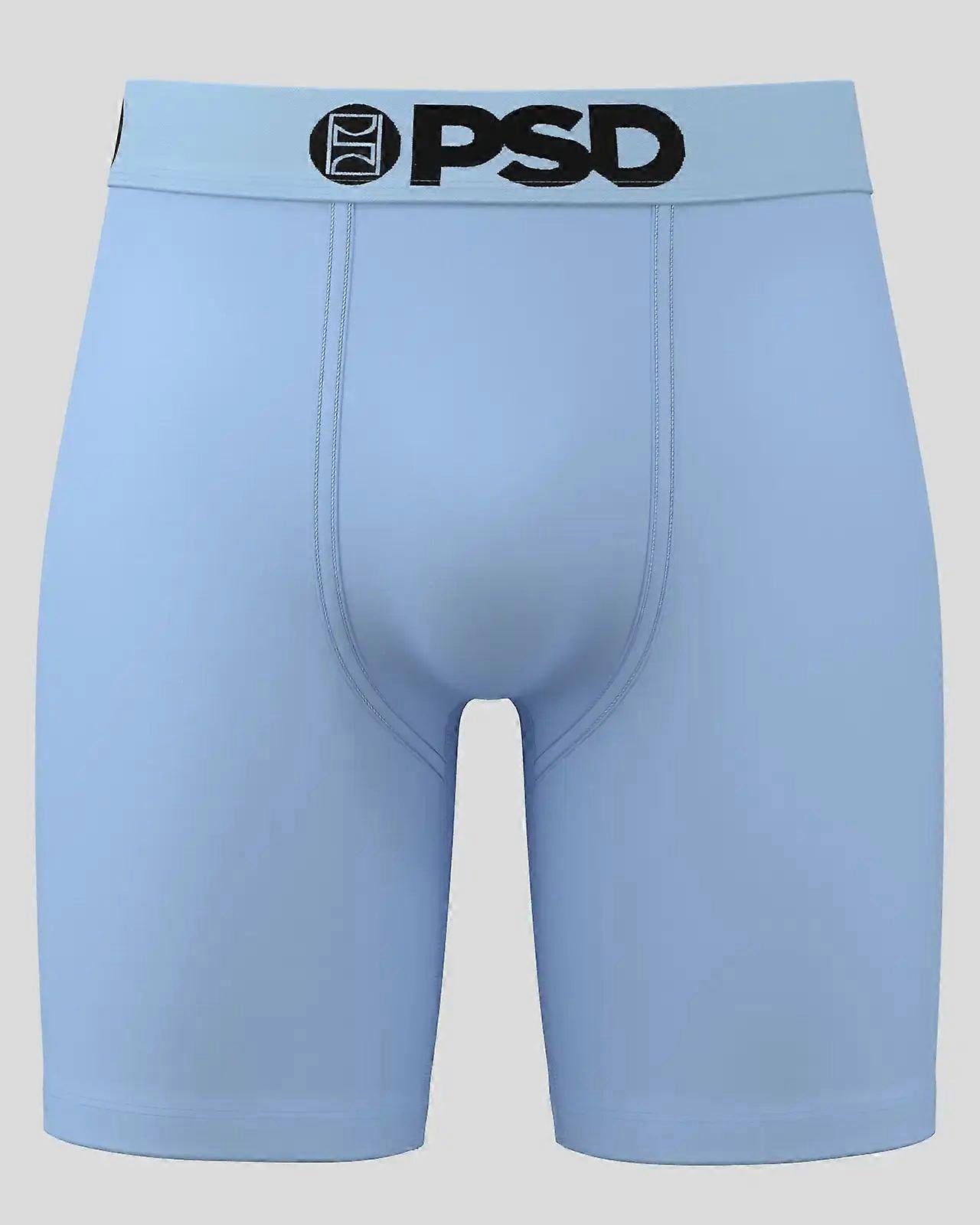 Psd Mäns 1 Pack 7" Boxerkalsonger - Ljusblå