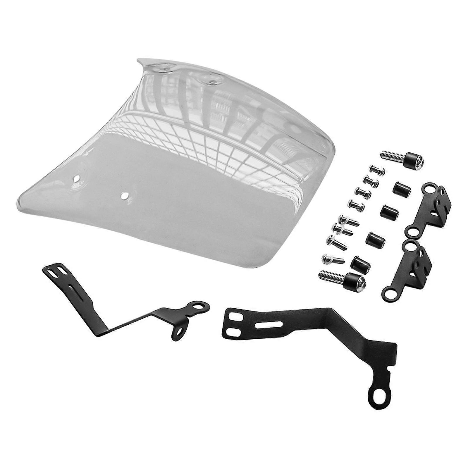 Motorcycle Windshield Windscreen Headlight Fairing Deflector Replacement for T