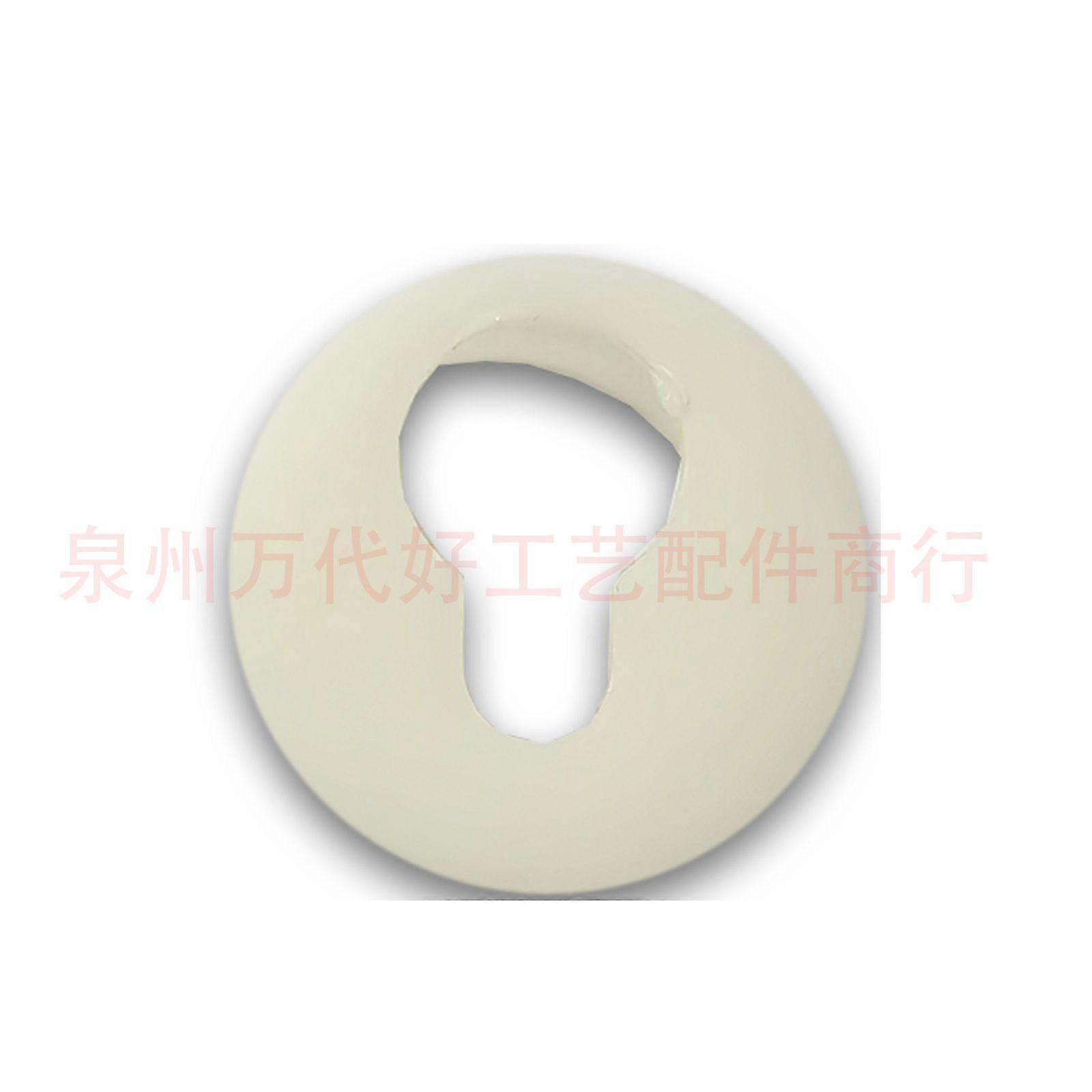 100pcs Round Plastic Keyhole Hanging Plate For Mirrors And Picture Frames Heavy Duty Wall Mount Brackets Multi-Functional Hangers