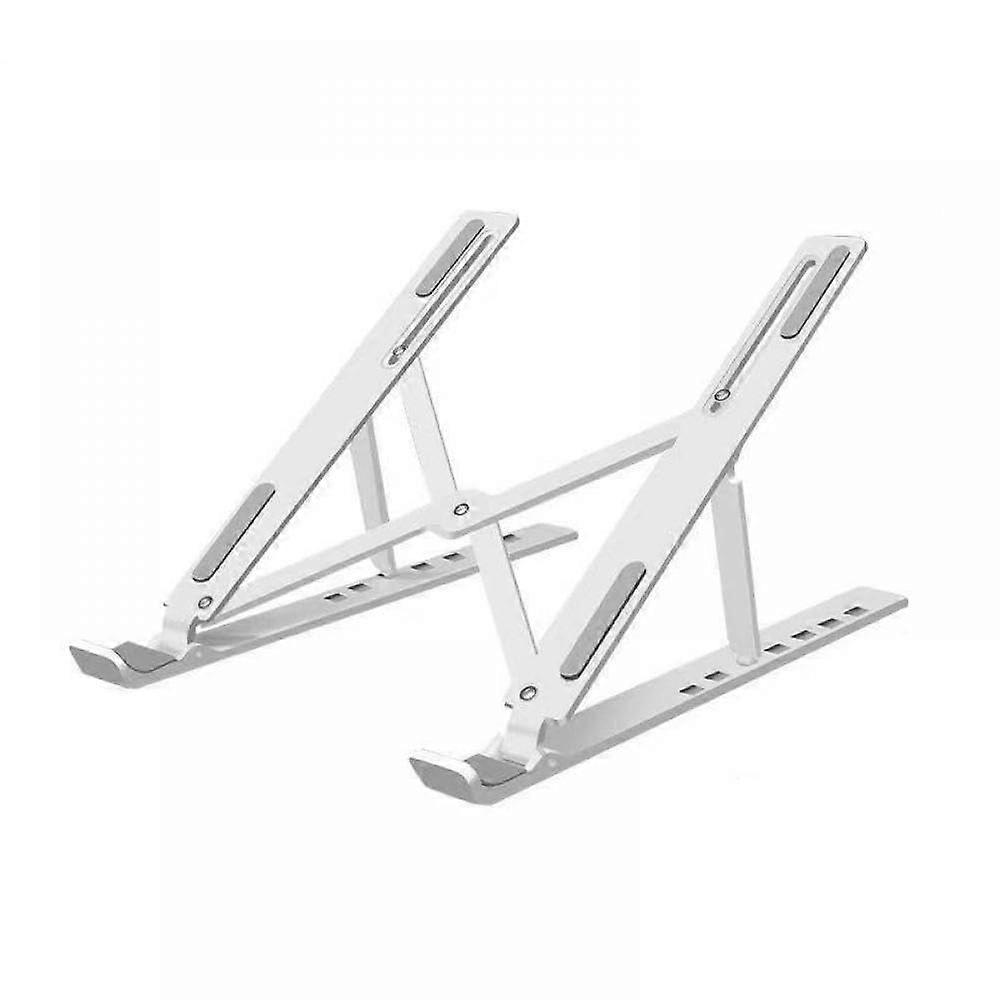 Foldable Laptop Stand Adjustable ABS Notebook Holder Compatible with Compatible Air Tablets(White)