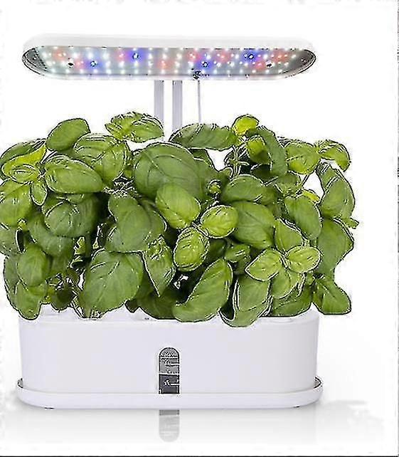 Hydroponics Growing System, 10pods Indoor Herb Garden Kit With Led Grow Light, Smart Garden Planter With 16h Timer For Led Lighting And Irrigation Sys