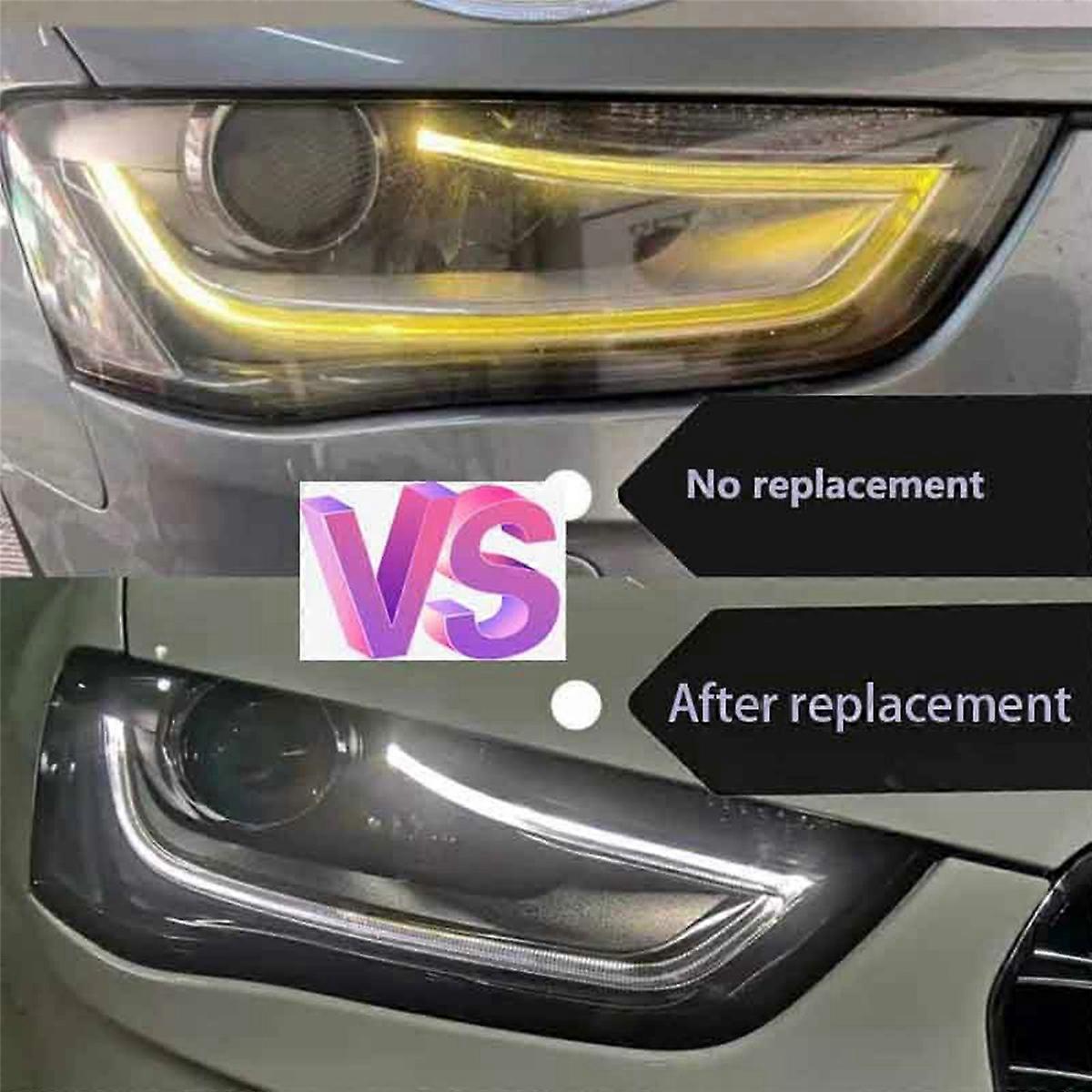 For A4L B8 2013-2015 DRL Guide Plate Daytime Running Light Tube