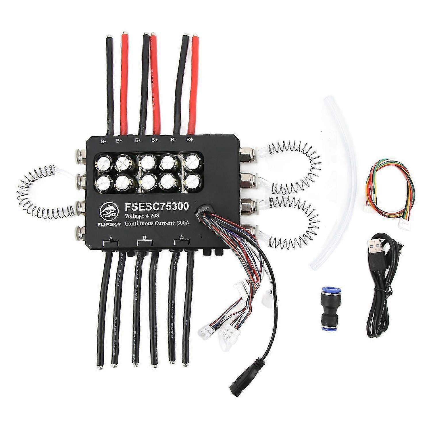 Flipsky Esc Speed Controller Aluminum Substrate Various Control Modes Rc Car Esc For Robot 14?84v