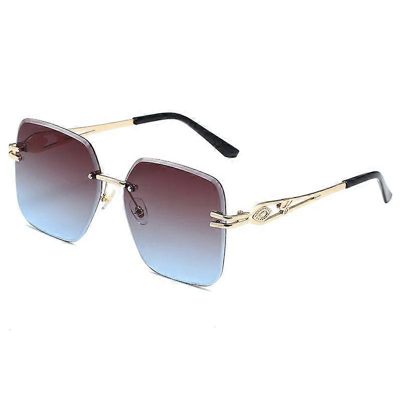 Flat Top Hip Hop Rapper Retro Aviator Sunglasses