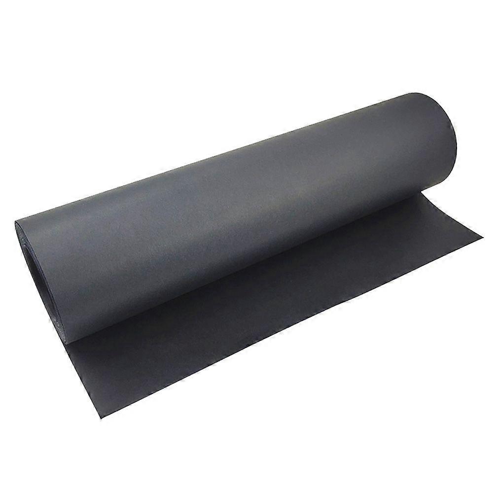 1Pc Decorative Roll Kraft Paper Roll Craft Flower Packaging Wrapper (Black)