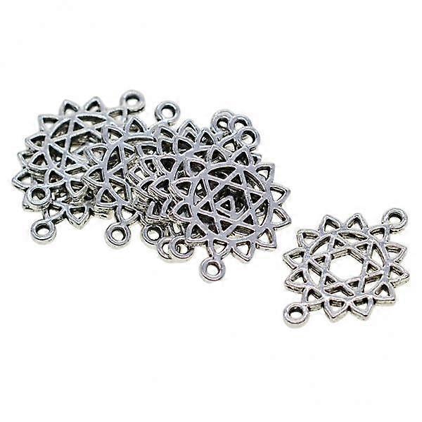 Tibetan Hexagram Charms Pendants for Creative DIY Projects