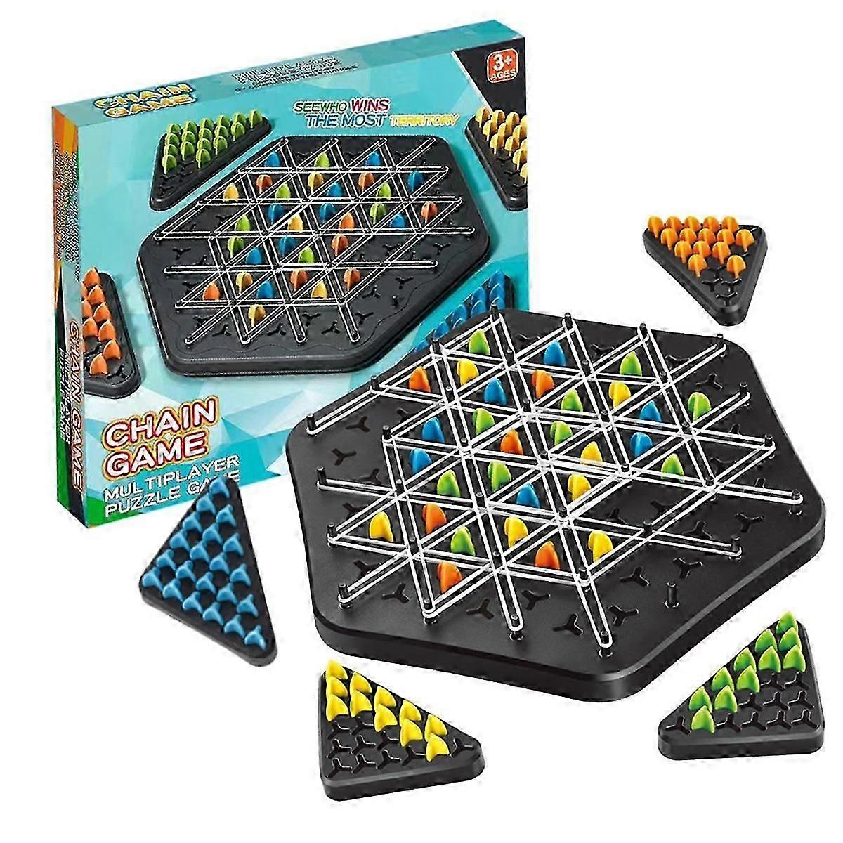 Chain Triangle Game,Chain Chess Board Puzzle Game