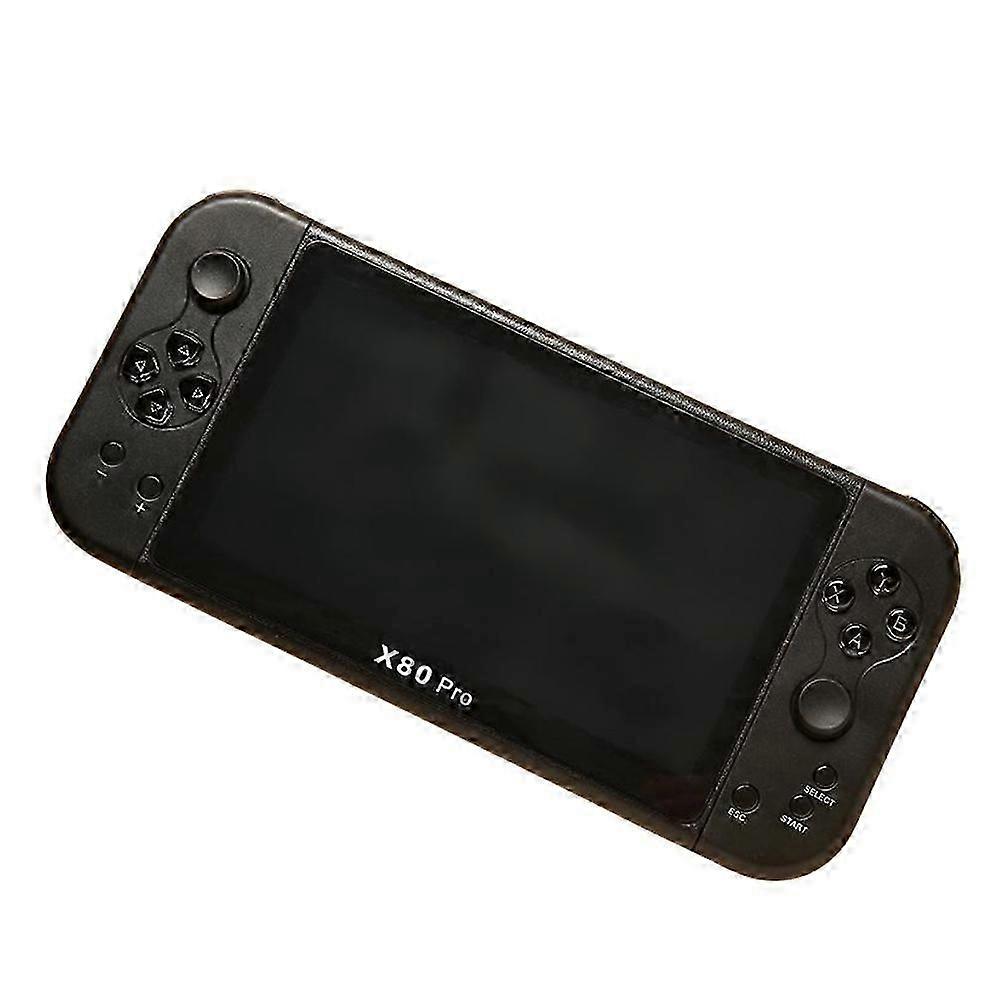 X80 Pro Handheld Game Console Psp Intelligent Retro Arcade Game Console Video Music Player 7-inch Display Portable Game Console