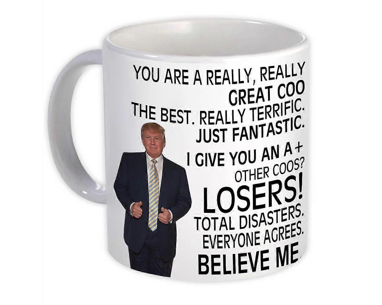 Coo Gift Funny Trump : 马克杯职业