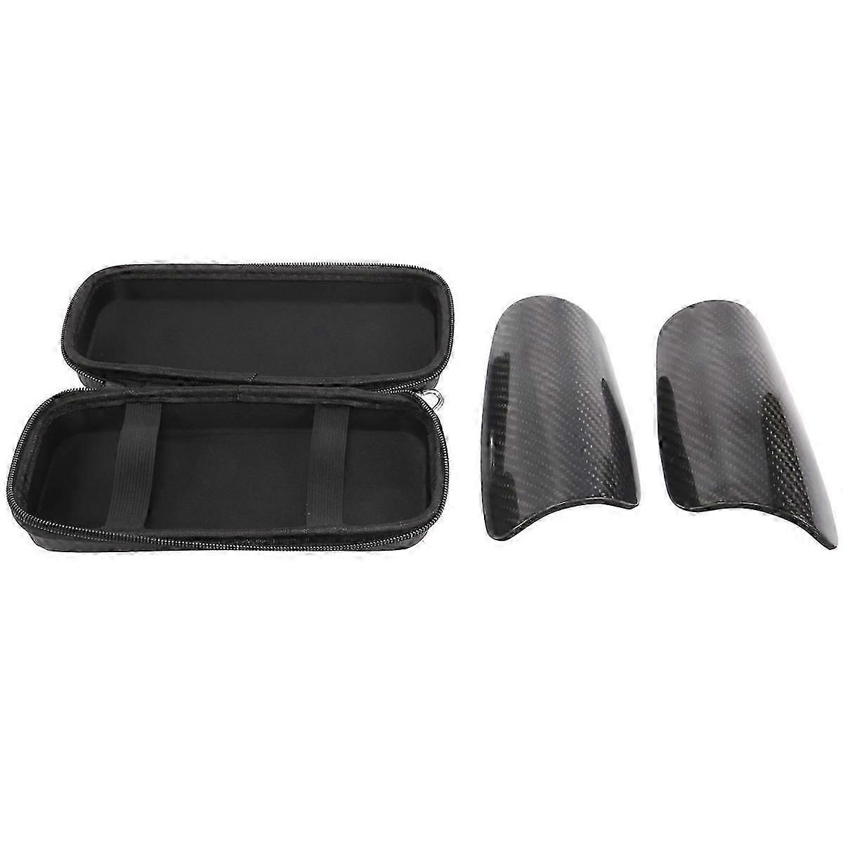 מגיני שין סיבי פחמן עם תיק נשיאה כרית שין קשה נושמת מקצועית לילדים, נוער, מבוגר