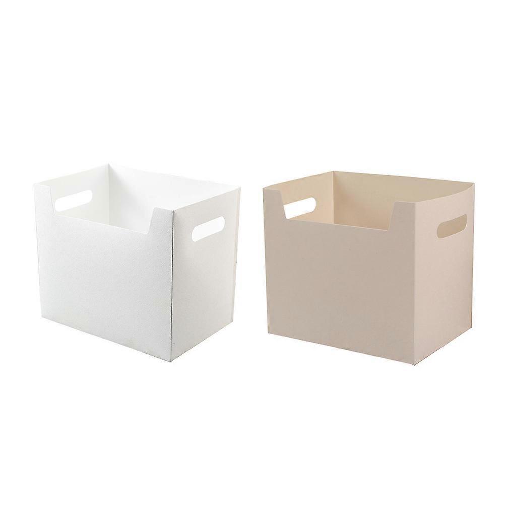 Simple Desktop Box, Functional PP Plastic for Neat File Arrangement, Space-Saving