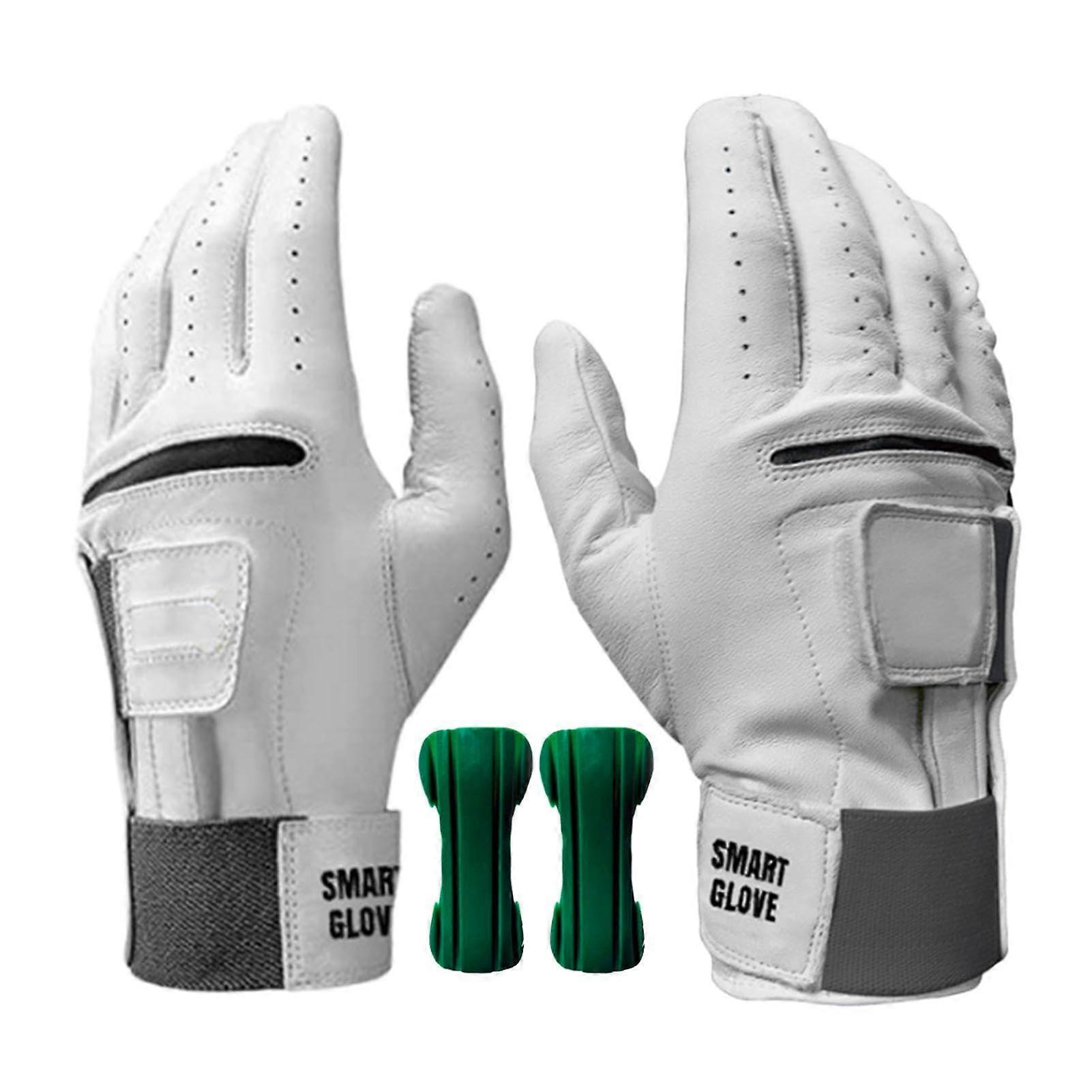Golf gloves for left and righthanded, leather, breathable in any weather