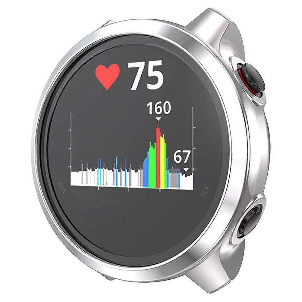 Electroplated Watch Shell Protective Watch Cover Frame for Forerunner 245 Music