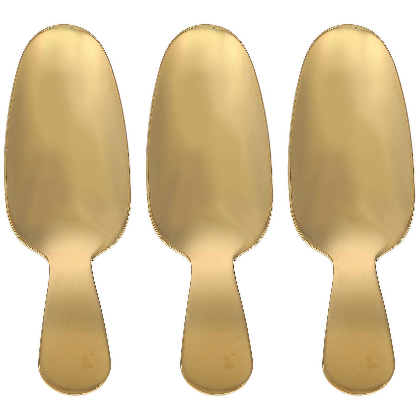 Stainless Steel Tea Scoops, Practical Spoons for Beverages and Desserts, Smooth Surface