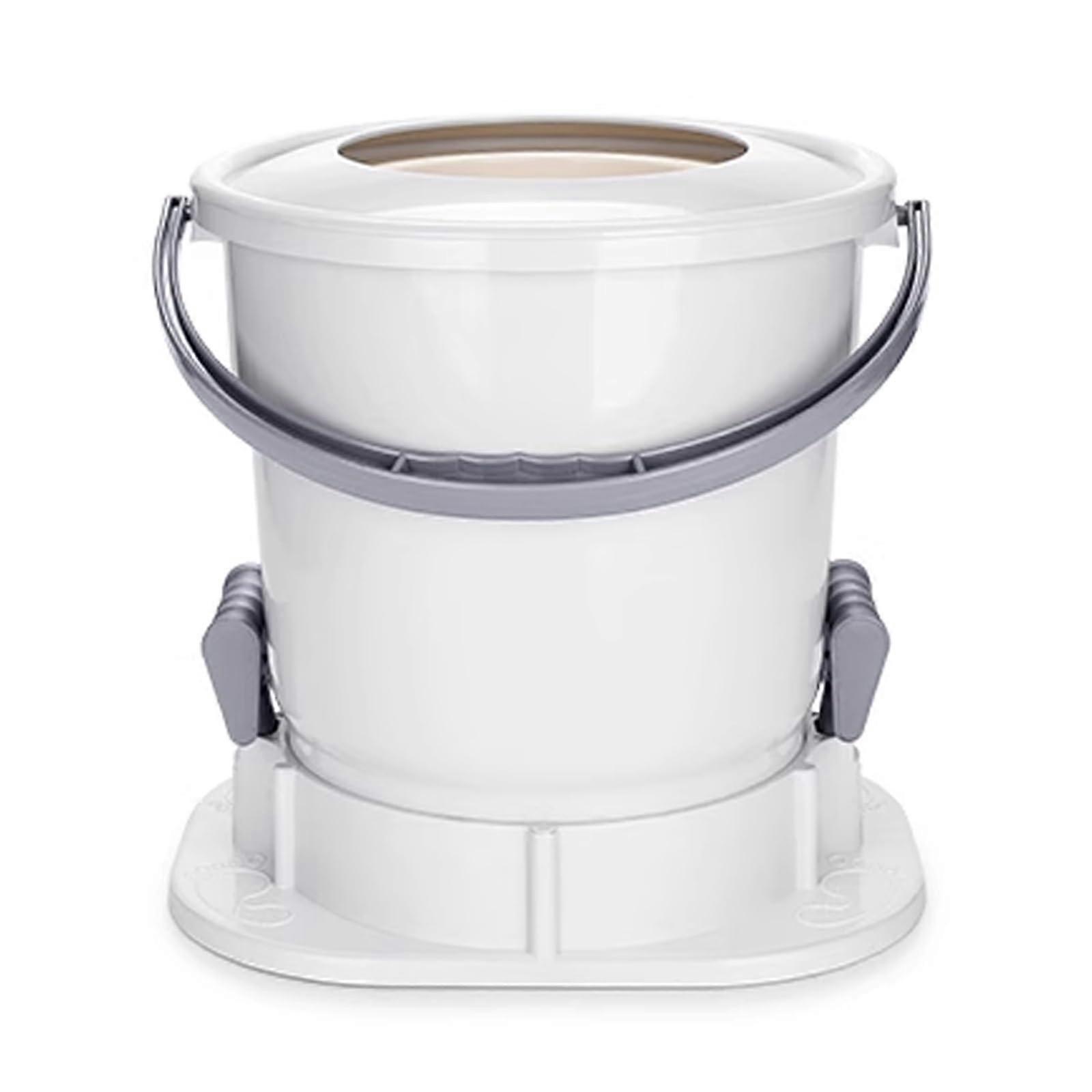 Portable Laundry Wringer for Hand Washing Clothes, NonElectric Tumble Dryer Compact Dryer for RV, Camping, School, Dorm White
