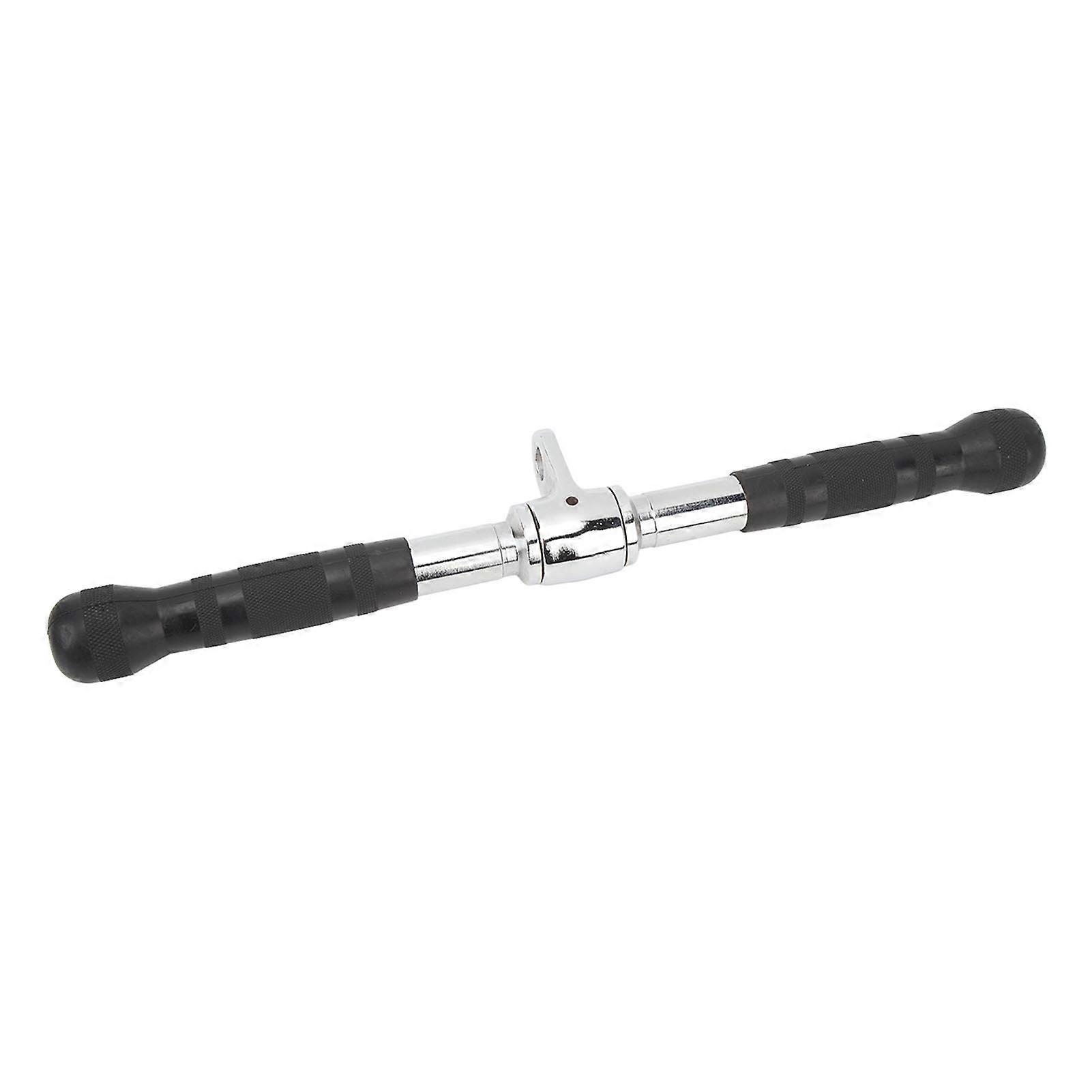 Cable Attachment Bar Galvanized Iron Increase Training Intensity Tricep Press Down Bar for Workout Gym 