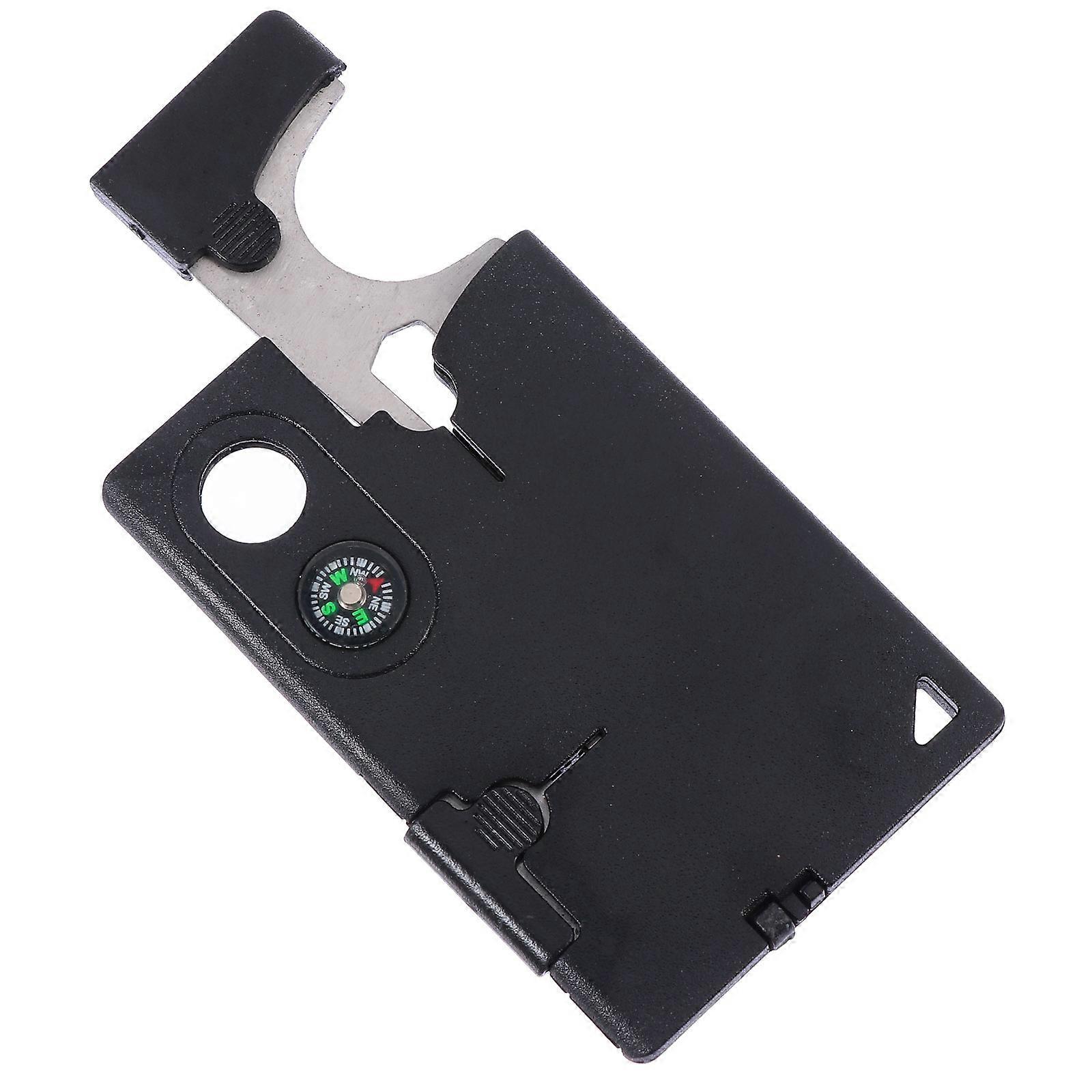 Outdoor Multi-Tool Card-Shaped Safety for Camping 8.7X4.7CM 1Set