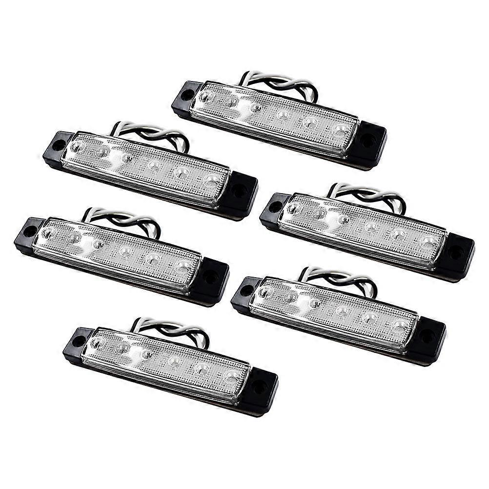 Marine Lights For Boats With Night Visibility Function 6Pcs Abs Material