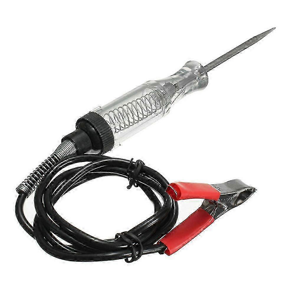 12V Circuit Tester Probe 3-24V Electric Vehicle Fuse Testing Light Voltage Pen Detector Tool for Automotive Use
