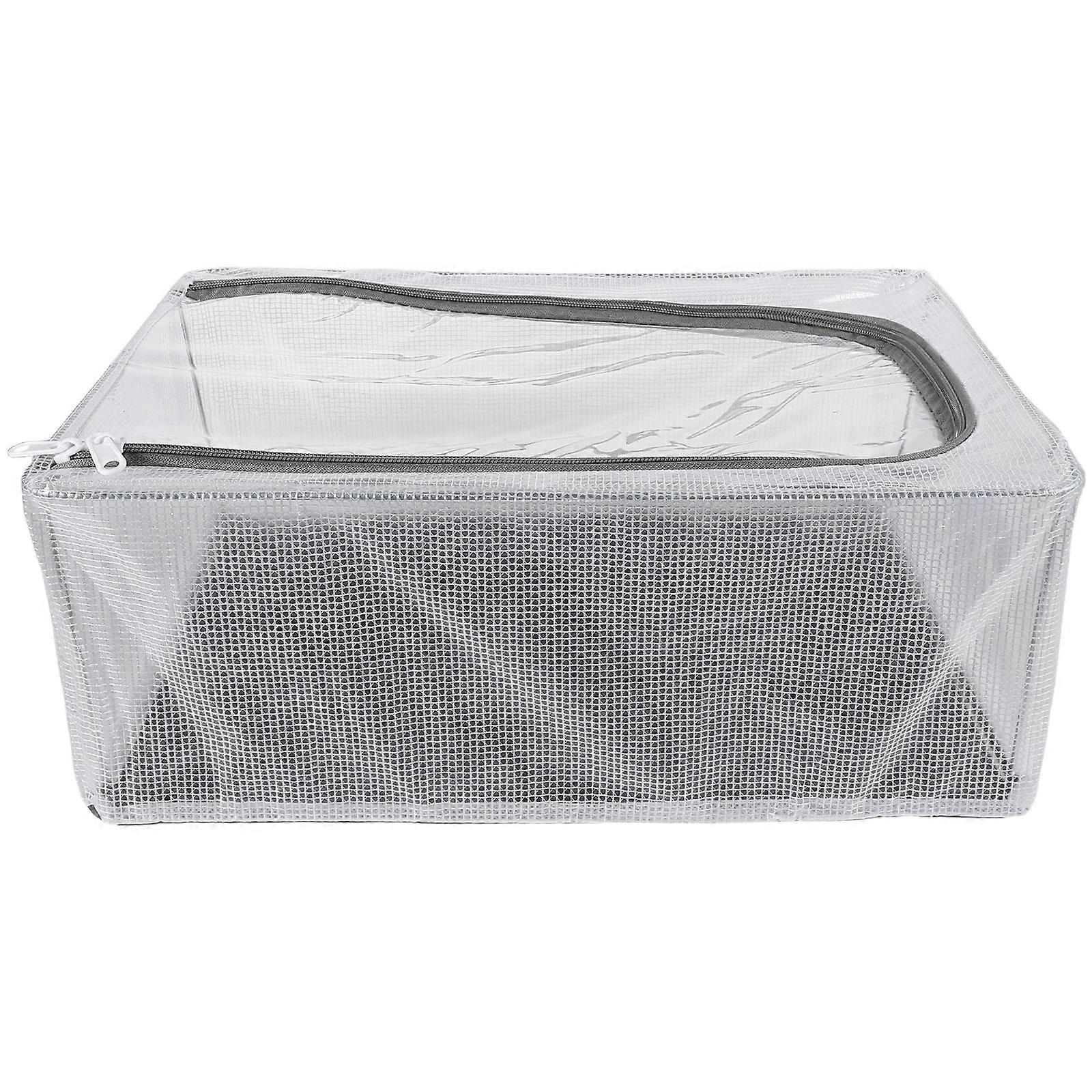 Hat Storage Box with Lid for Baseball Caps Stackable Organizer