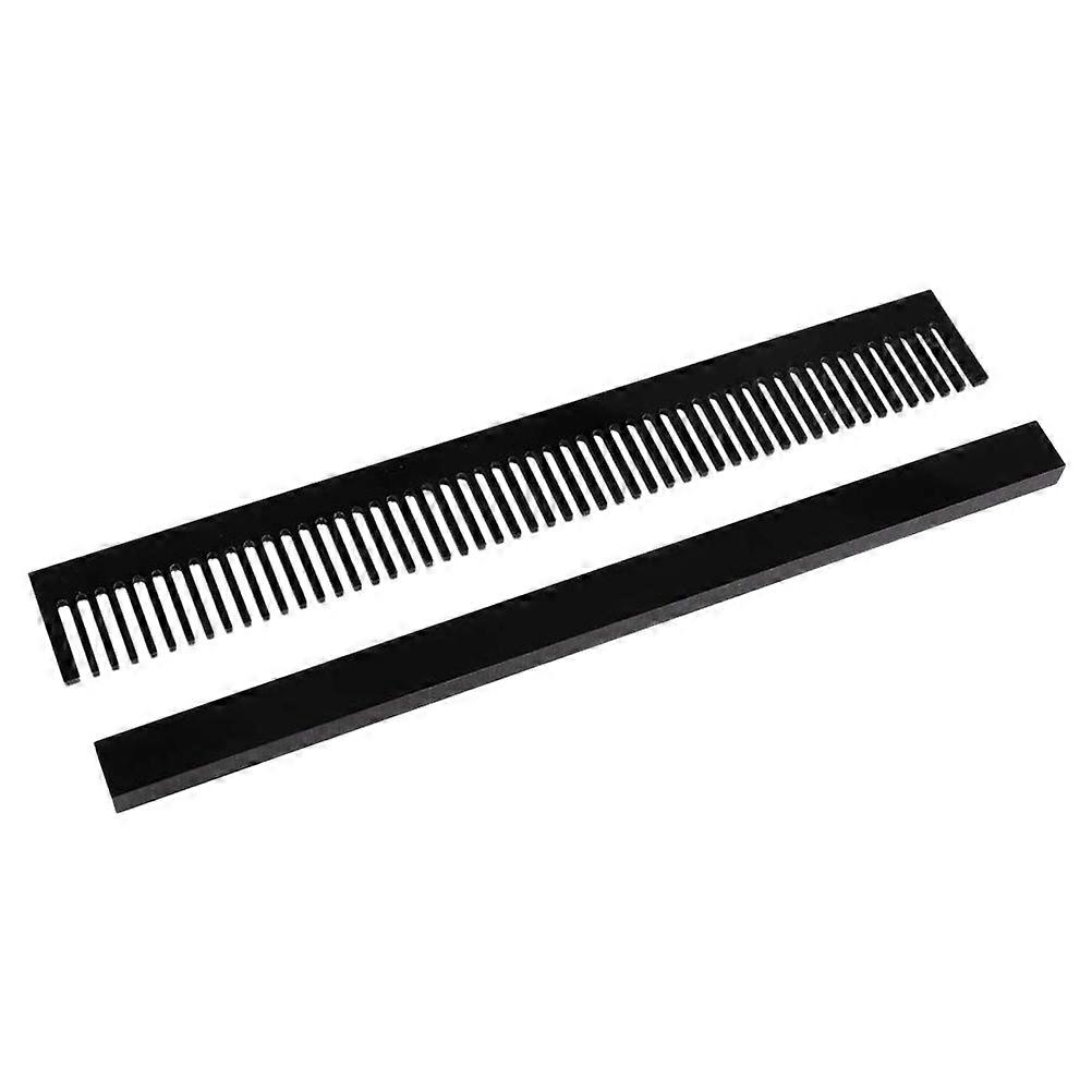 Adjustable Fish Tank Comb Detachable Fish Comb Aquarium Overflow Box Prevent Debris 32x5x1.2cm 1Pack