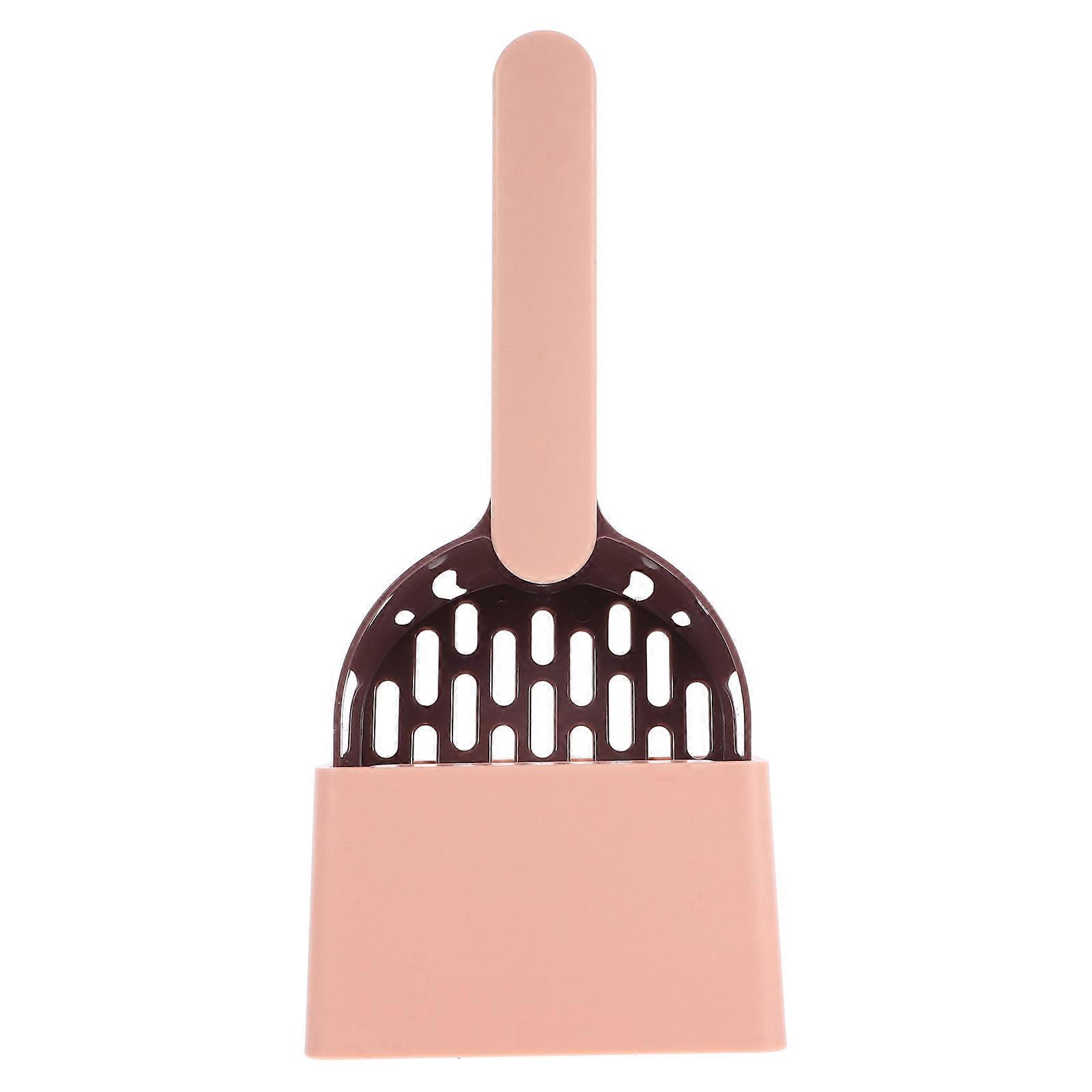 Cat Litter Scoop Set with Holder – Wide Slats for Easy Sifting, Ergonomic Handle, Durable Design for Multiple Cats, Suitable for Pine Pellets – Pet