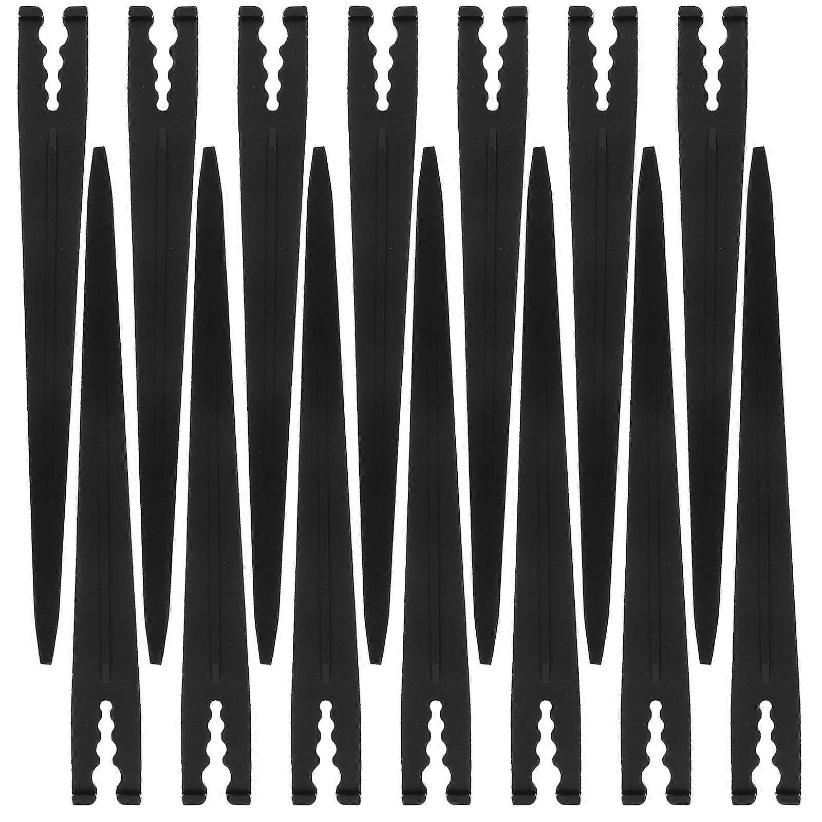 Drip Irrigation Ground Stakes for Garden, Lawn & Vegetable Beds – 100pcs Watering Stakes with Reinforced Nails for Secure Fixation, Space Saving